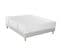 Ensemble Matelas Ressorts 140x220 Cm - Spring 1200 Très Ferme, Sommier Tradition Graphic Et Pieds