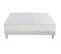 Ensemble Matelas Accueil Mousse À Mémoire De Forme 70x190 Cm - Spring 600 Visco + Sommier Tradition