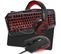 Pack Pro Gamer Redemption 5 Pièces: Clavier, Souris Et Tapis, Casque Et Adaptateur. Azerty Et Usb