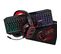 Pack Pro Gamer Hunters 5 Pièces: Clavier, Souris Et Tapis, Casque Et Adaptateur. Rgb. Azerty Et Usb