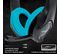 Casque Pro Gamer Ams H888 Blue 40mm Power Bass Avec Micro Intégré, Réglage Volume