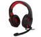 Casque Pro Gamer Basic Ams H555 Rouge LED - 40mm Power Bass Avec Micro Intégré, Réglage Volume