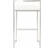 Tabouret De Bar Minimaliste Assise Blanc H Assise 65cm