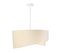 Suspension Tissu Beige 50x50x105cm