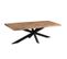 Manaus-table Repas 6/8 Personnes L180, Manguier "tree Top",spider Noir