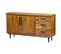 Gedeon-buffet Vintage 2 Portes 3 Tiroirs En Bois De Manguier Massif