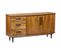 Gedeon-buffet Vintage 2 Portes 3 Tiroirs En Bois De Manguier Massif