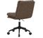 Matt-fauteuil De Bureaux En Cuir Synthétique Patiné Marron