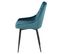 Chaise Velours Bleu Riba