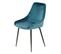 Chaise Velours Bleu Riba