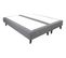 Sommier ressorts 2x90x200 cm NUIT FAUBOURG HONORE gris anthracite
