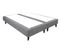 Sommier ressorts 2x80x200 cm NUIT FAUBOURG HONORE gris anthracite