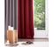 Lot De 2 Rideaux Occultant Coloris Bordeaux - Dim : 140 X 260 Cm .