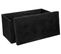 Coffre/pouf Pliable En Mdf Et Polyuréthane Coloris Noir - Dim : L76 X L38 X H38 Cm