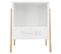 Casier De Rangement Pour Enfant En Mdf Coloris Blanc - Dim : L.33 X L.30 X H.40 Cm