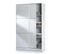 Armoire Avec 2 Portes Coulissantes Coloris Blanc - L 120 X H200 X P 50 Cm