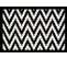 Tapis Anti-poussière En Polyamide Motif Chevrons - Dim : 40 X 60 Cm