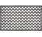 Tapis Gratte-pieds Extérieur Grille Maille En Caoutchouc - Dim : 45 X 75 Cm