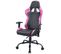 Chaise Gaming, Fauteuil Gamer Noir Et Rose Taille L