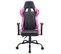 Chaise Gaming, Fauteuil Gamer Noir Et Rose Taille L