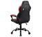 Chaise Gaming Iron Maiden Senjutsu , Fauteuil Gamer Noir Et Rouge Taille S/m