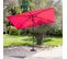 Parasol Droit Hapuna Rectangulaire 2x3m Fuchsia