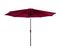 Parasol Droit Hapuna Rond 3,30m De Diamètre Fuchsia