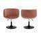 Tabouret De Bar En Velours Rose Nolan