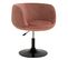 Tabouret De Bar En Velours Rose Nolan