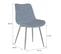 Lot De 2 Chaises En Velours Louise Grises