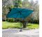 Parasol Droit Hapuna Rectangulaire 2x3m Bleu