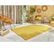 Tapis Extérieur Jaune Et Blanc Scoobi 150x220 Cm Polypropylène