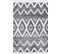 Tapis Intérieur Rectangulaire - Honoré - 120x170 Cm  - Gris