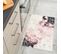 Tapis De Salon Rectangulaire Lavable En Machine A Motif Geometrique 50x80 Cm - Stampa 2227 - Rose