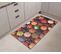 Tapis De Cuisine Rectangulaire Lavable En Machine Epices 80x150 Cm - Stampa 8465 - Multicolore