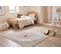 Tapis Enfant Beige Crème Lion 160x230