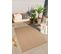 Tapis De Salon Intérieur Extérieur Rectangle Nature  Aspect Jute Beige 120x170cm