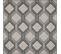 Tapis Extérieur Carré Au Motif Géometrique - Acapulco - 200x200 cm - Gris