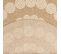 Tapis De Salon Intérieur Extérieur Rectangle Nature  Aspect Jute  Blanc 120x120cm