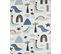 Tapis Enfant Dinosaure - 160x230 Cm - Happy - Bleu