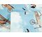 Tapis Enfant Carte Du Monde - 120x160 Cm - Happy - Bleu