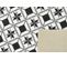 Tapis De Cuisine Carreaux De Ciment - 80x150 Cm - Azulejos - Noir