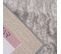 Tapis Salon - Motif Géométrique - 584 Gris - Poil Long- Oslo - 200x290 cm - 100% Polyester
