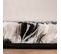 Tapis Salon - Motif Géométrique - 668 Noir - Poil Long- Oslo - 80x150 cm - 100% Polyester