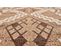 Tapis à Motif Ethnique Marron Intérieur Et Extérieur Tulum 60x180