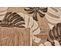 Tapis à Motif Feuille Noir Intérieur Et Extérieur Tulum 160x230