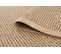 Tapis De Salon Intérieur Extérieur Nature  Aspect Jute Marron 60x180 Cm