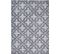 Tapis De Salon - Motif Contemporain - 120x170 Cm - Harmonie - Gris