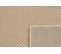 Tapis Motif Damier En Relief - Crème Et Beige - 120x160 cm