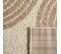 Tapis De Salon Motif Demi Arc Beige Olympe 120x160